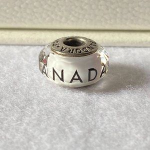 Pandora Crystallized Canada Charm
